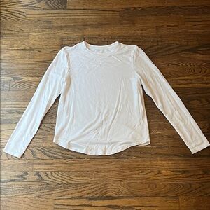 lululemon athletica Soft White Long Sleeve Top